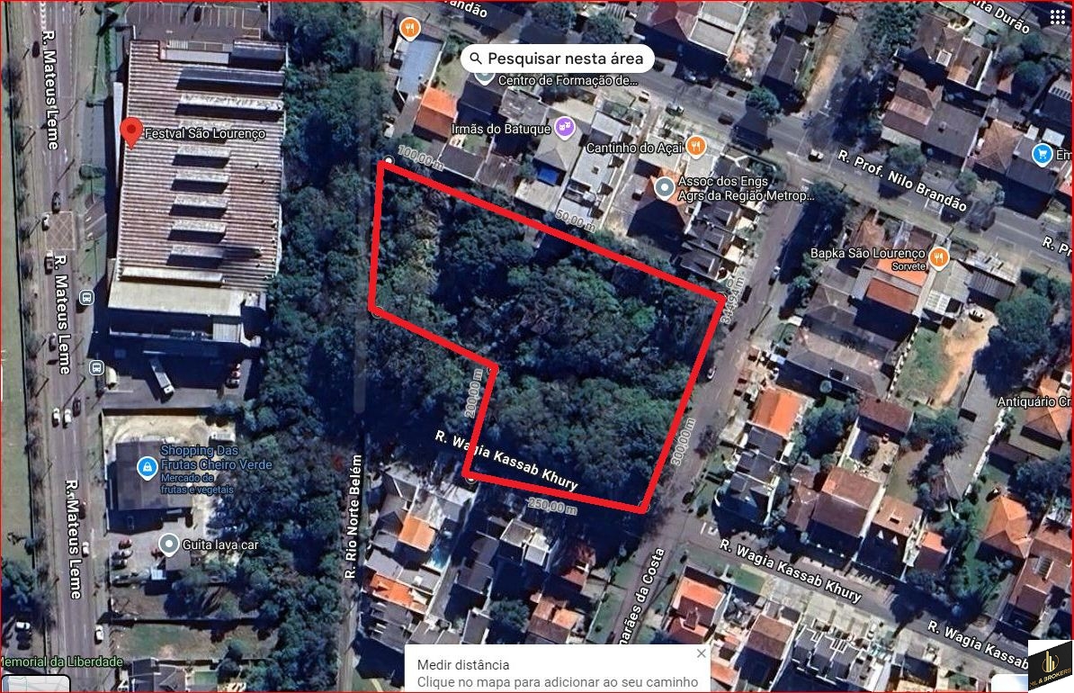 5.428M2/SÃO LOURENÇO/ZR-2/COMERCIAL/RESIDENCIAL/IDEAL INVESTIDORES