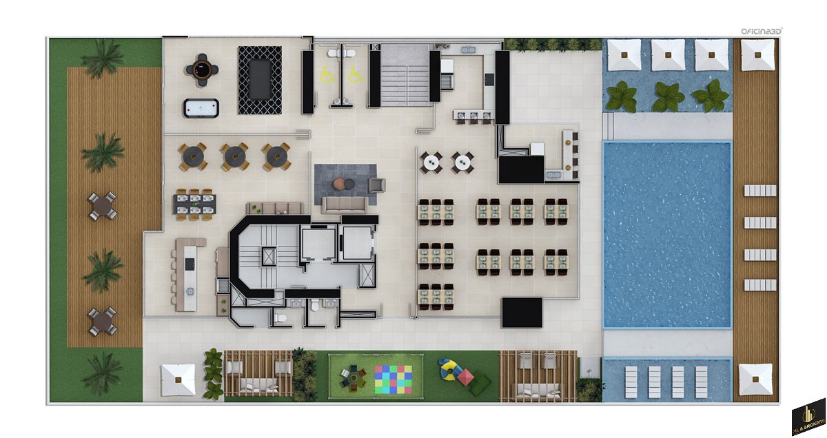 170M2/04 SUITES/03 VAGAS/23° ANDAR VISTA MAR/IDEAL INVESTIDORES